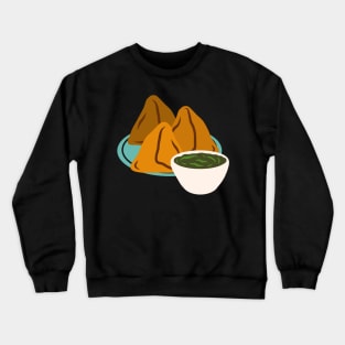 Samosa And Chutney Crewneck Sweatshirt